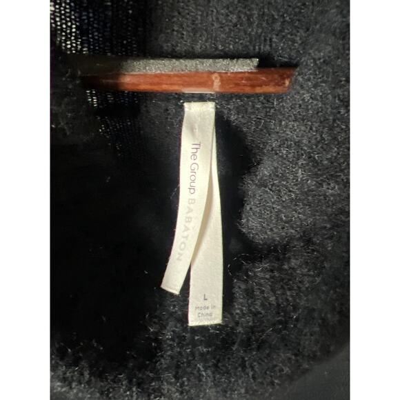 Babaton Alpaca Wool Blend Turtleneck Sweater Size L - Picture 2 of 4